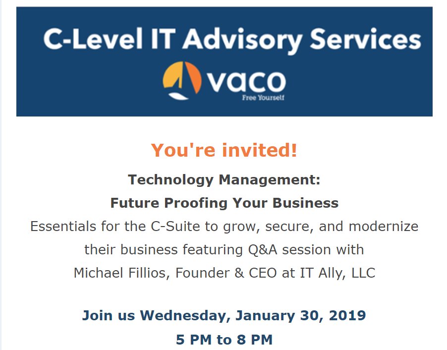 Join <a href="/mcfillios/">Michael Fillios-QoT Expert</a> on January 30 from 5-8 pm at Fueled Collective for Future Proofing Your Business!

Register today: lnkd.in/ercH5Sv.