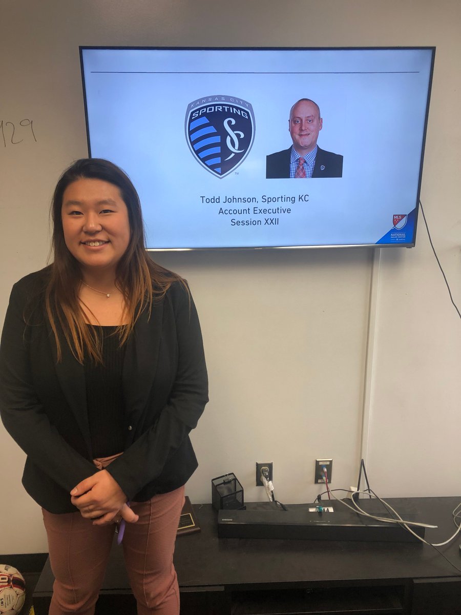 MLSNSC's tweet image. Just over halfway through Session XXX's Mentor Draft and with the 7th pick, @TaraWesolowski chooses @todd_johnson32 another grab from Sporting KC who's having a great Mentor Draft!