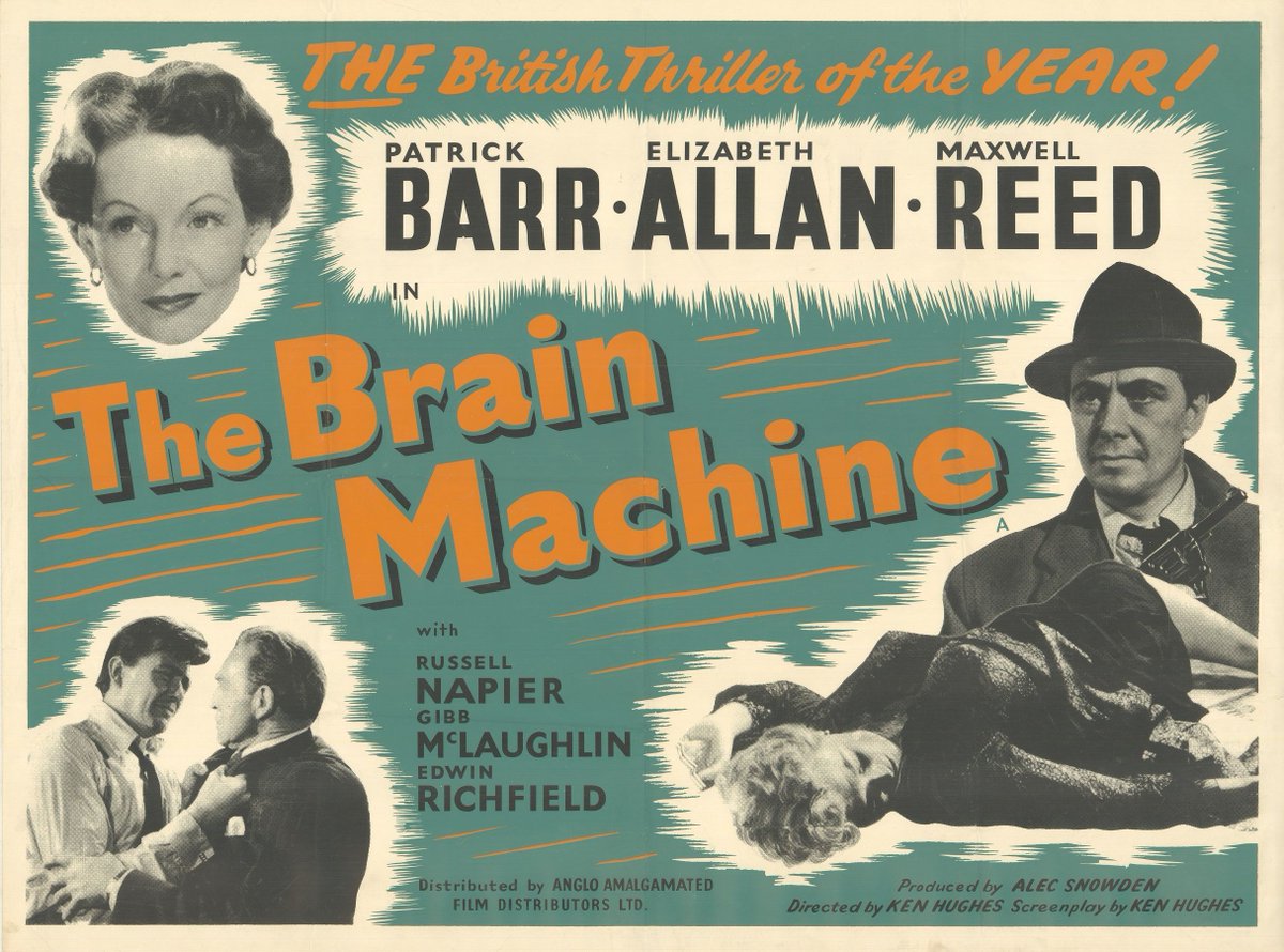 23:05 THE BRAIN MACHINE (1955) thriller #MaxwellReed #PatrickBarr # ...
