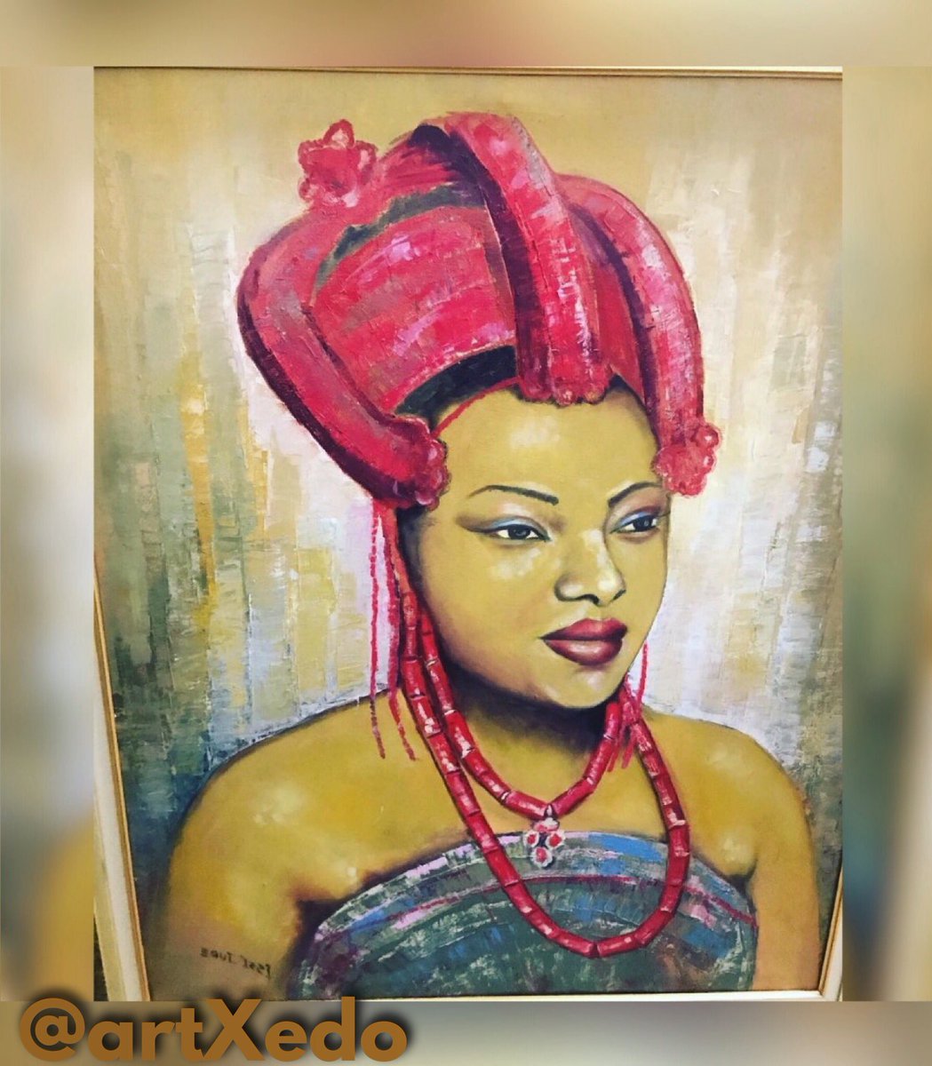 ARTXEDO's tweet photo. •Visual Art of an Edo Bride
•Art - @donatellointeriors
#obaofbenin #edobride #canvas #artxedo #artxlagos #citypeople #inthekingdomofthisworld #artworld #kingdomofbenin #edotraditionalwedding #youngcontemporaries2019 #beninart #igunstreet #benincity #artxlagos2018 #artxeurope https://t.co/n4eZD9zBSK