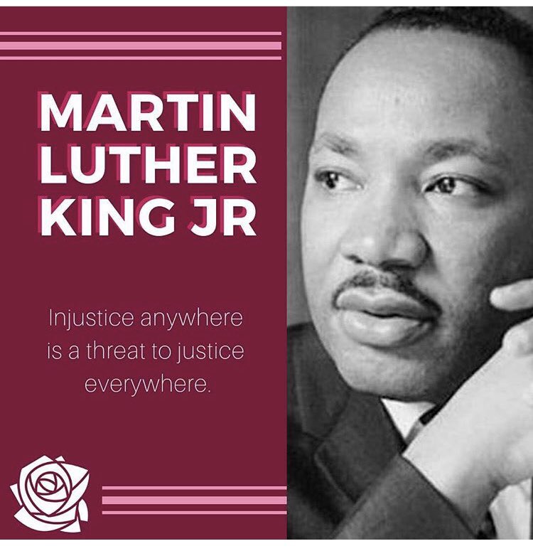 Remember MLK,  let’s take his words to heart and unite together to end hate everyday 🤝