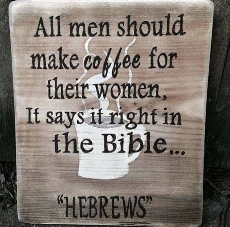 Can I get an AMEN?!? 

Who brews in your house?