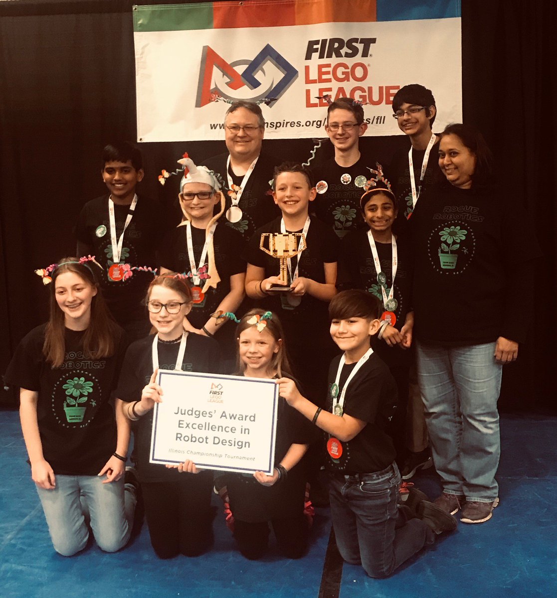 Thanks to everyone at the <a href="/IllinoisFIRST/">FIRST Illinois Robotics</a> Hopper Tournament yesterday!  We all had a great time!