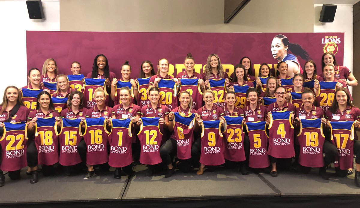 lionsaflw's tweet photo. SEASON LAUNCHED ✅

12 days until our Lions run out with these numbers on their backs. Bring on Round 1! #Uncaged https://t.co/95jOs6IVOM