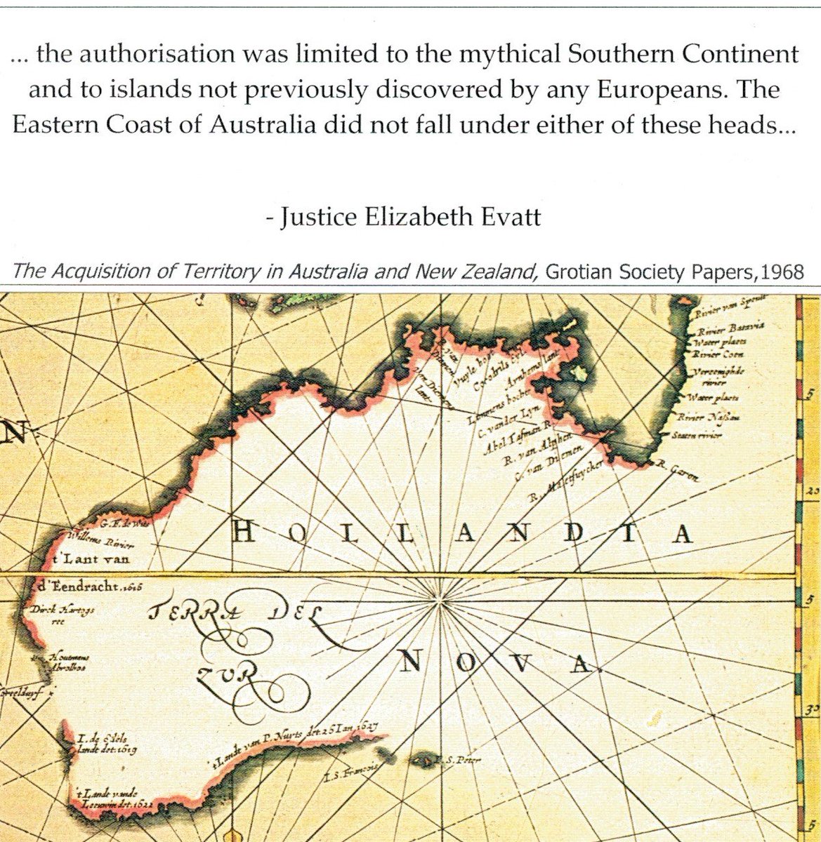 Dispossession ensued but not by #CaptainCook
He faked a phantom possession ceremony to #KeepOuttheFrench
Annexation wasn't authorized & Cook obeyed
He only climbed a hill in #TorresStrait & signalled safe passage to happy crew
@ConversationEDU #FNQ #nswpubliclibraries #aussieEd