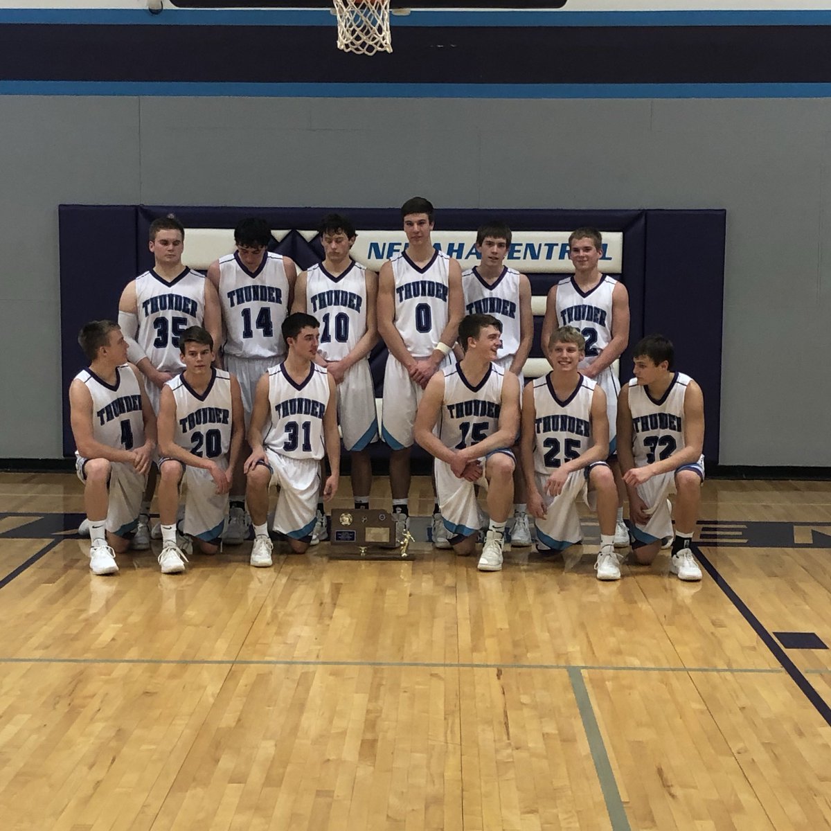retiredNCSupt's tweet photo. Your #ThunderClassic Champions @nchsthunder over Fall City 54-31. #NCThunder https://t.co/7yxyzk2zSq
