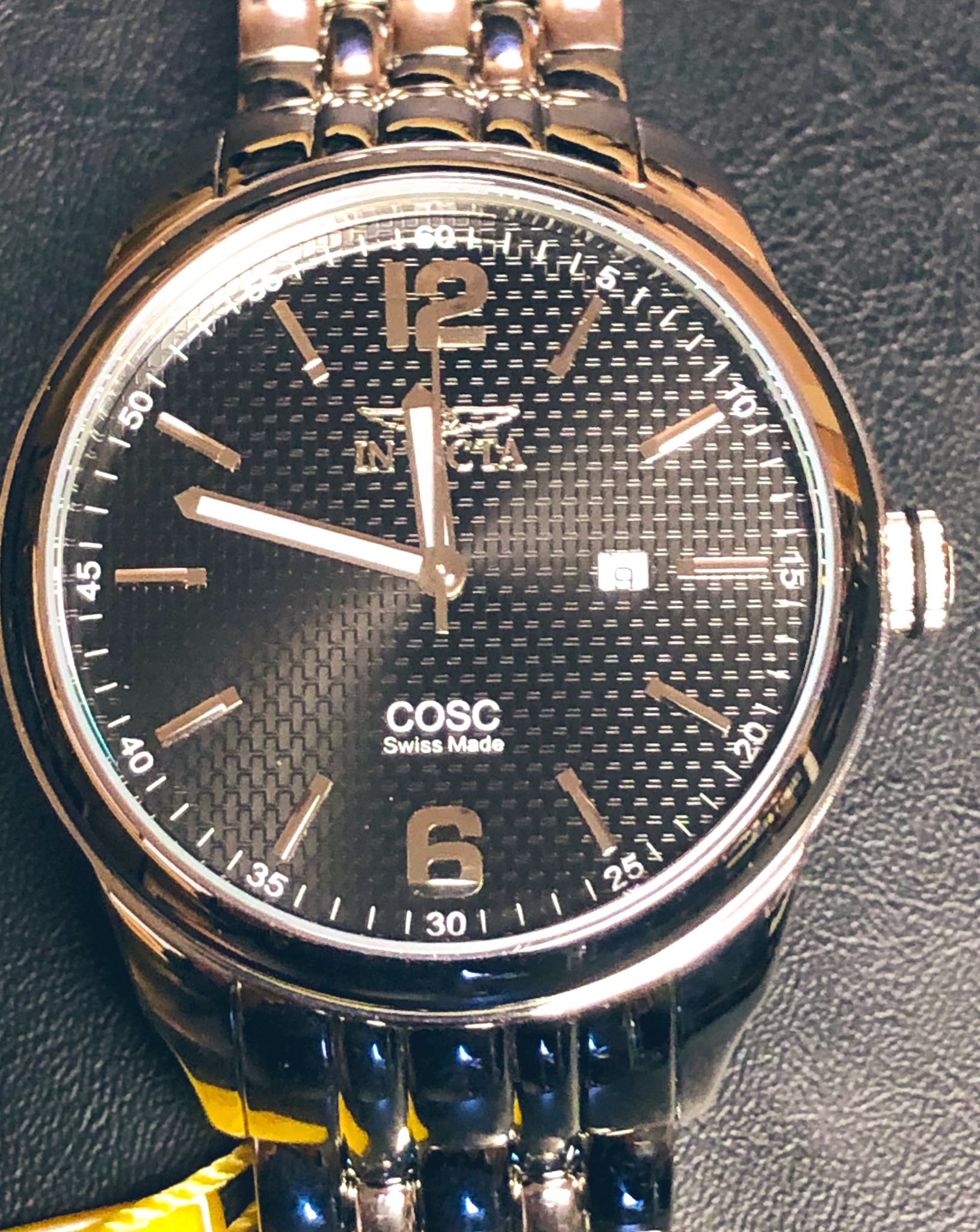 Time Signature Swiss Watches on X Sold Invicta 3465 COSC Swiss Made Automatic Sellita SW200 Movement. InvictaWatch SwissMade Invicta Watches https t 3HvFrtOIuG X