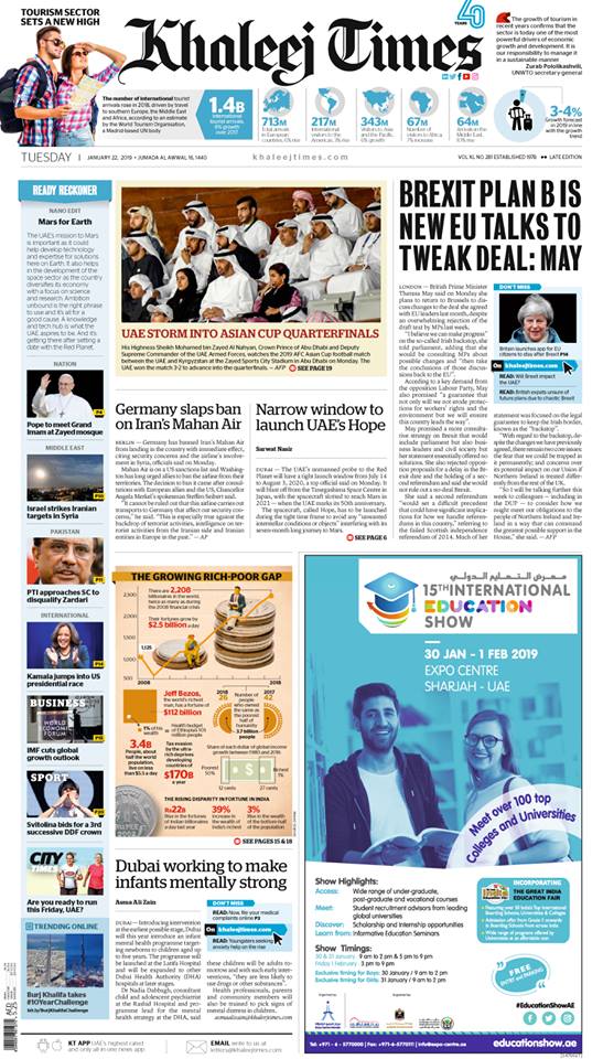 Khaleej times