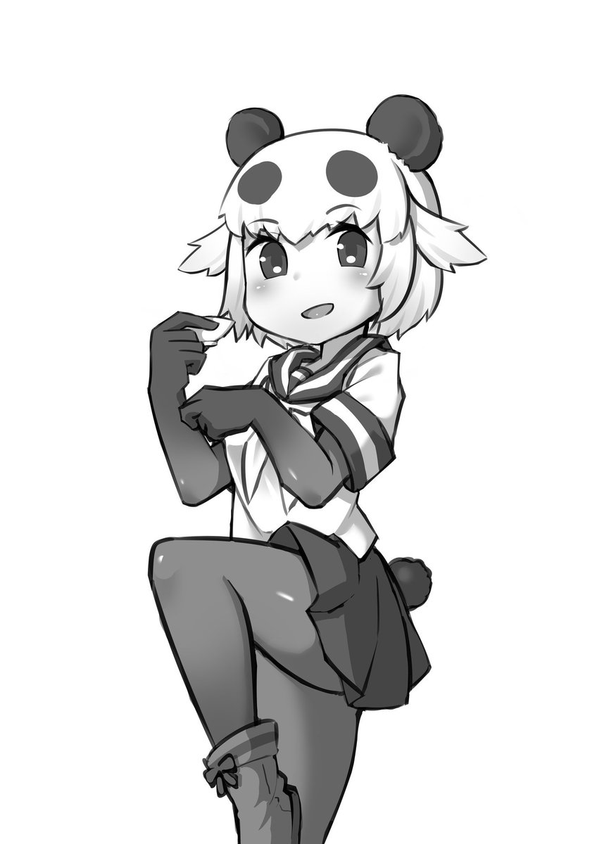 けものフレンズ けものフレンズ2 けものフレンズ アニメ二期視聴開始 ジャイアントパンダ 亜熊 お絵描きしますのイラスト