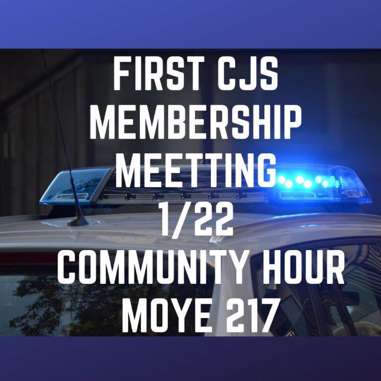 cjsociety1's tweet photo. We will be having our first CJS membership meeting tomorrow during community hour. Hope to see you all there!!!😁 https://t.co/D2gs4VbnPZ