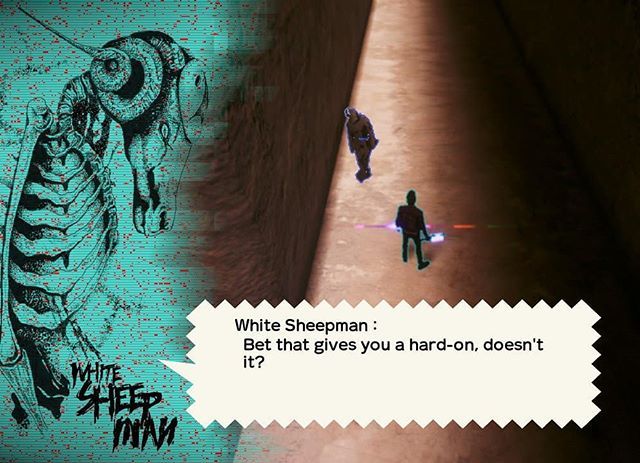 SoFilthyCasual's tweet photo. Oh White Sheepman, you know me too well. #TravisStrikesAgain #nomoreheroes #nintendoswitch #gaming https://t.co/ws8JevlnJd Oh White Sheepman, you know me too well. #TravisStrikesAgain #nomoreheroes #nintendoswitch #gaming Oh White Sheepman, you know me too well. #TravisStrikesA… https://t.co/FjXuVB0lF8