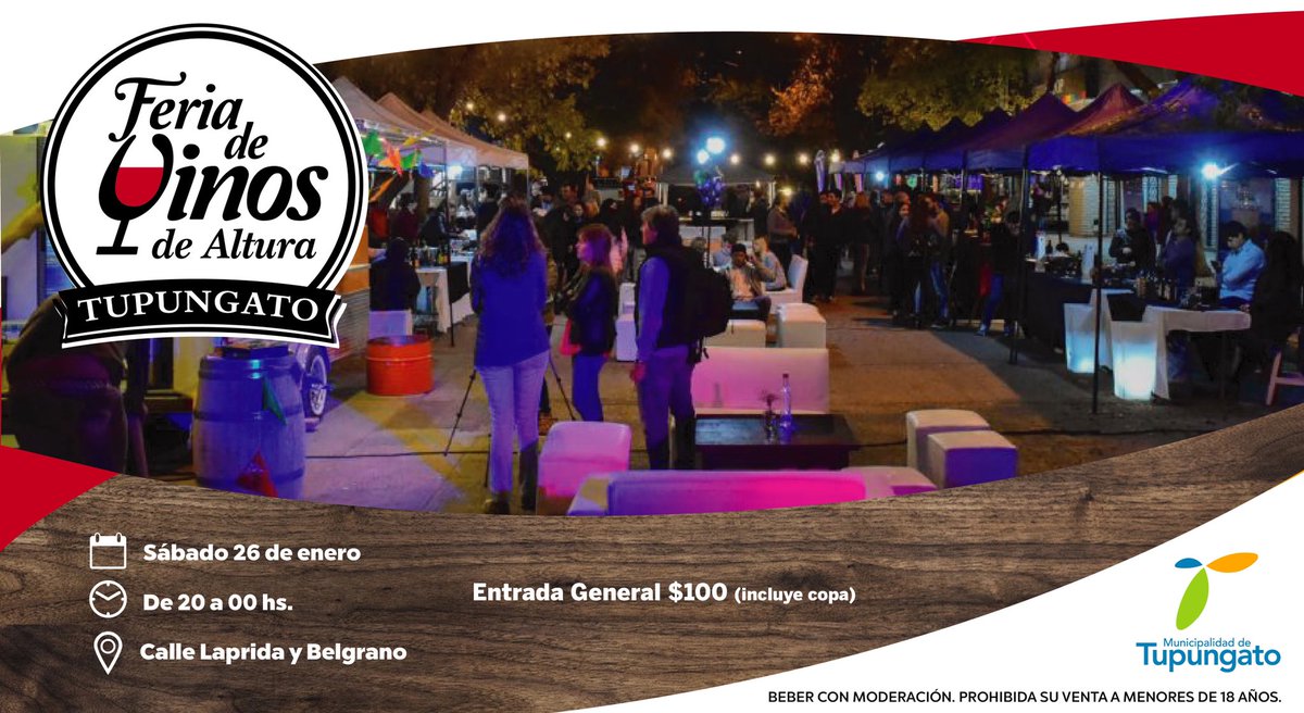 ¡Los Esperamos!
#FeriaDeVinosDeAltura