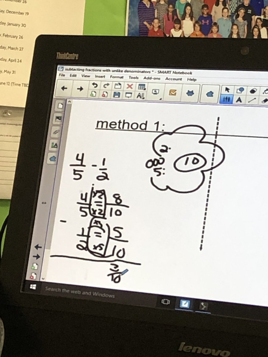 LaurenBird42's tweet image. #differentmethods shared in #fifthgrade! #fractions #manipulatives #anchortasks #concretepictorialabstract #CiderMillWay #wiltonwayct