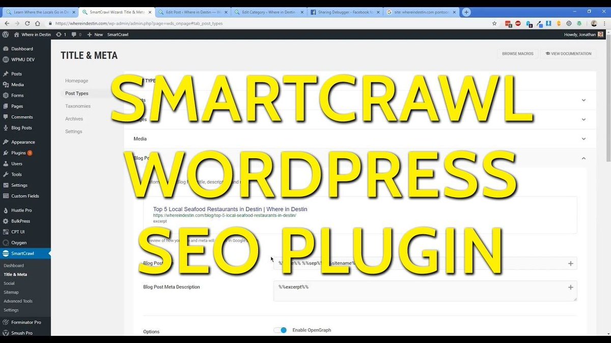 wpmudev's tweet photo. Thanks to #SmartCrawl, your website and Google are like this 🤞
Check out @permaslug's recent video on the best #SEO plugin for #WordPress &amp; @RealOxygenApp.
https://t.co/WLHOFefBaE https://t.co/aKDZQyiCnw