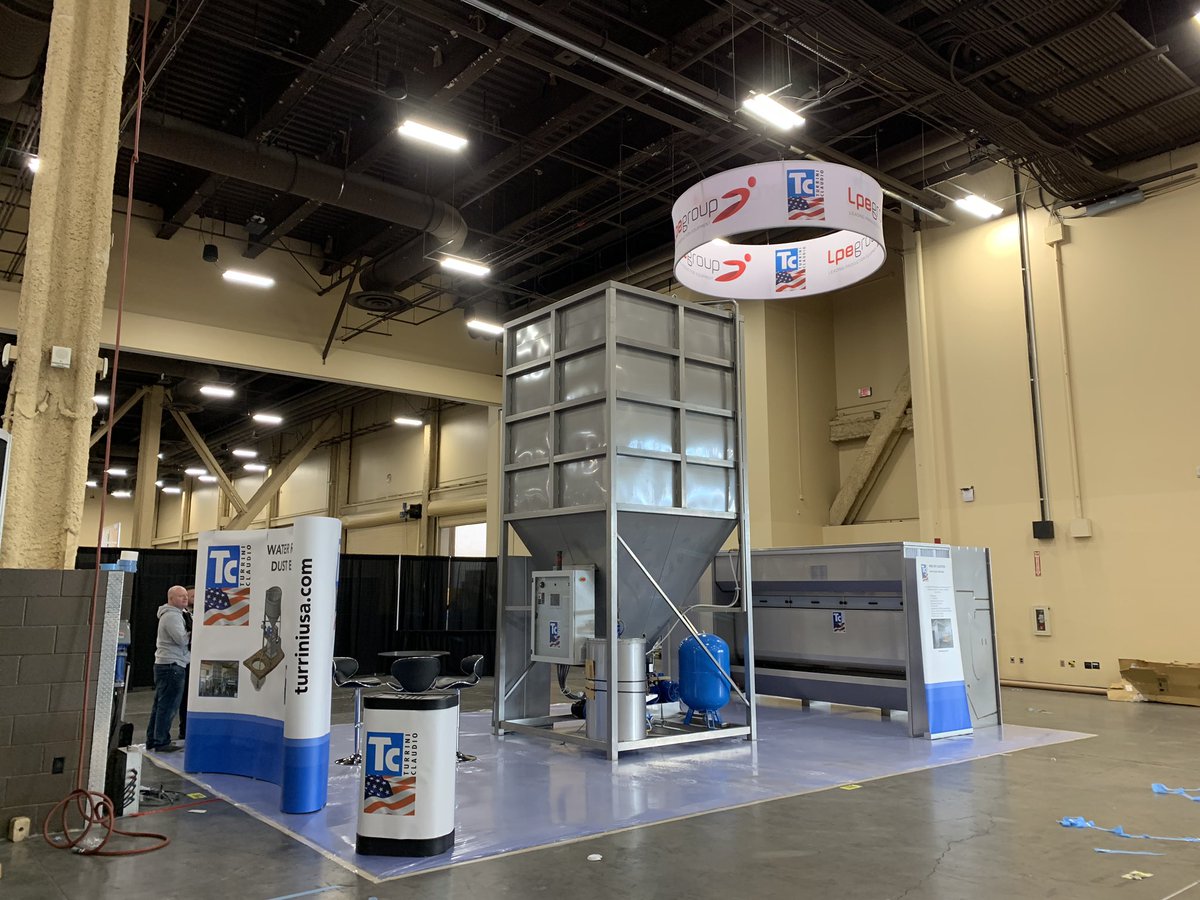 turriniusa's tweet image. All ready to go at TISE 2019 in Las Vegas ! Come see us at booth #3883 for water recycling and Dust handling !
Not only that , LPE Group North America’s debut with Gerry van Der Bas at the helm ! #TISE2019