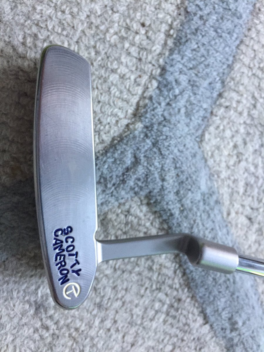 Bbrydge's tweet photo. Back from the custom shop and ready to roll. Thanks @ScottyCameron #circlet #touruseonly #butnotreally ๐ https://t.co/TwoqyRNgta