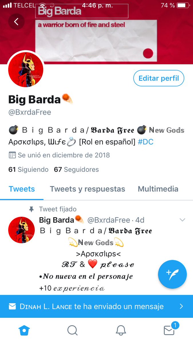 #NuevaFotoDePerfil #NewLayout ♨️