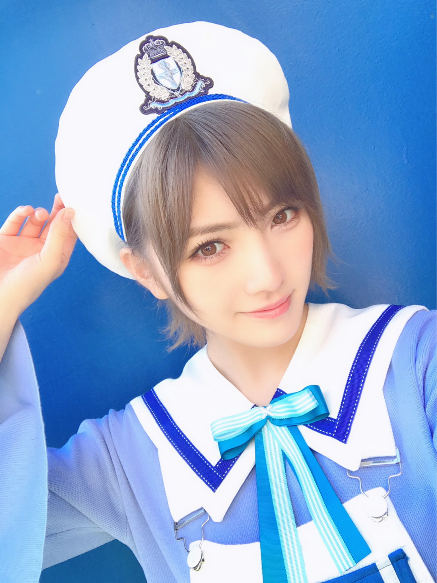 AKB48 STU48 岡田奈々 W直筆サイン メッセージ付 チェキ 生写真