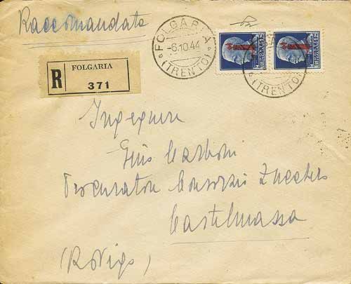 VaccariShop's tweet photo. #RSI racc. da #Folgaria (TN) a #Castelmassa (RO) 6.10.1944 Sassone n.495 #Vaccari
EUR 60
Acquista
https://t.co/QRw0y2bLK7
Scheda
https://t.co/nIVGOI1l4j
#stamp #sello #timbre #briefmarken #filatelia #filatelistas #socialmedia #italy #ecommerce #philatelie #philately #francobollo https://t.co/sbzALMxJKF