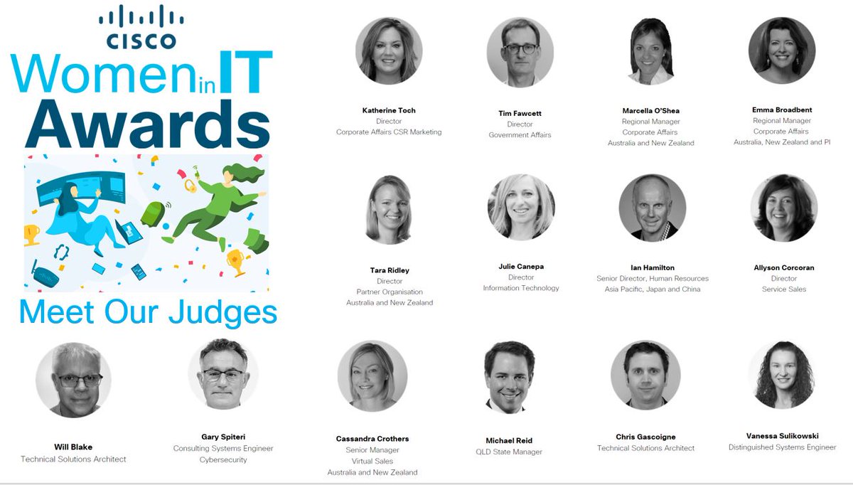 HammyHamilton15's tweet photo. Looking forward to being a judge at the inaugural Women in IT Awards open to Cisco’s customers and partners.  Get your entry in before 8 Feb https://t.co/RFttGlfTtZ  #CiscoWomenAwards #WomeninTech #WomenRockIT #womeninIT #WomenTechTalent https://t.co/31ETZdo3kT