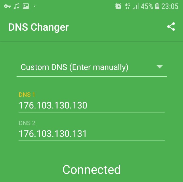 modoubig_'s tweet photo. Android, stop aux publicités agaçantes pendant un surf ou en jouant. Alors #ChangeDns est votre appli dispo sur playstore. Configurer  manuelle comme voici. https://t.co/i4APxMVwoE