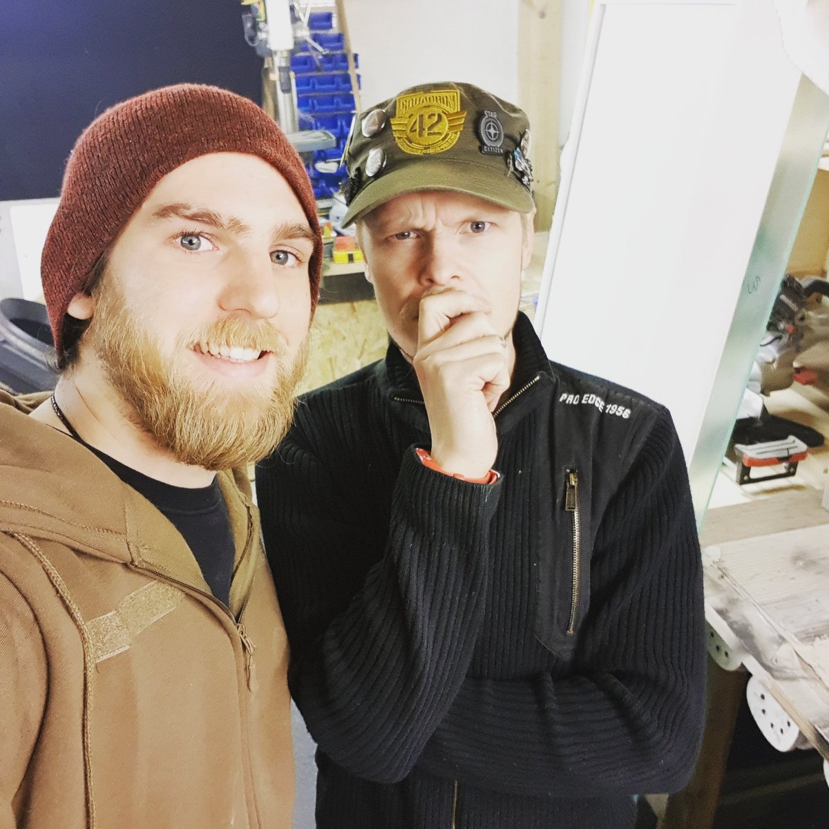 HydraForge's tweet photo. Done for today! We worked on some props for @florianzimmer , @ajdesigns0220 and the spacestore! Updates will follow! https://t.co/Z5uMCqGf8j