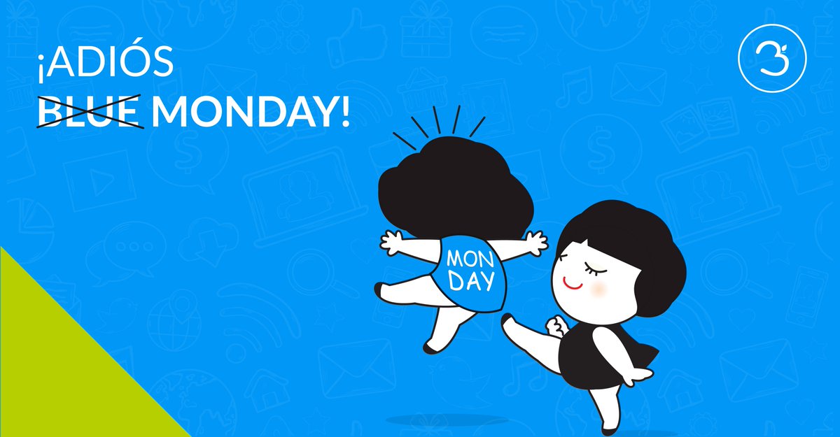 bcomunicadores's tweet photo. Aquí todos los días son Blue, así que eso del #BlueMonday no cuenta para nosotros... pero los lunes, esos sí son los peores, ¡menos mal ya está por terminar! 😎

#BlueComunicadores #ChaoLunes https://t.co/XrodjEho6w
