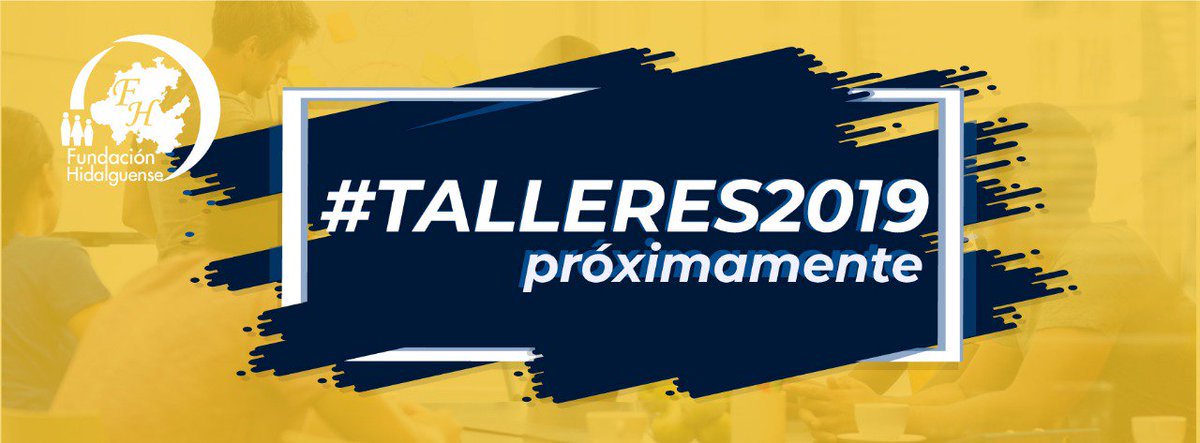 ¿Están listos? 
Para conocer el amplio y mejorado catálogo de talleres que la Fundación Hidalguense tiene preparado para todas y todos. 

Estén al pendiente de nuestras redes sociales y gana descuentos para inscribirte a los más de 30 talleres que tenemos para ti.