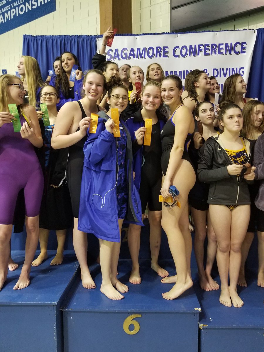 HotDogSwim's tweet photo. Congratulations to Kileigh Adams-Long, Aubrey Teter, Patciance Dean, and Karleigh Bessler for getting 6th place in the 200 yard medley relay! https://t.co/vfc92zu6Mk