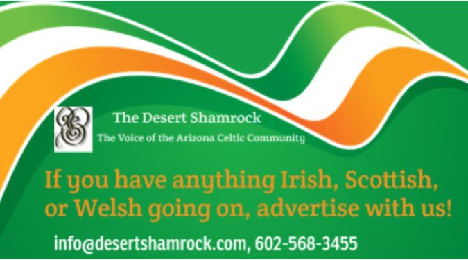 DesertShamrock's tweet photo. THE BIG MONTH is here! Ads due by February 5 https://t.co/kxMf0PKOoC https://t.co/ozPl1Uj5hW