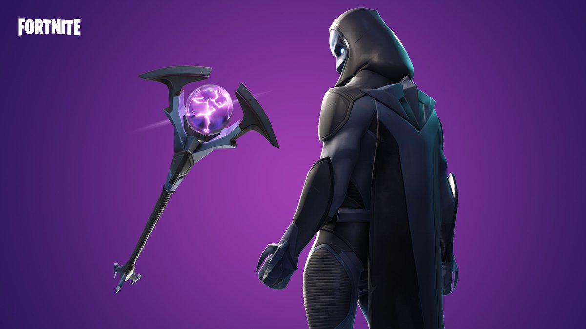 fortnite on twitter fight for the light or embrace the darkness the moth command gear omen outfit and oracle axe are available now - fortnite oracle axe