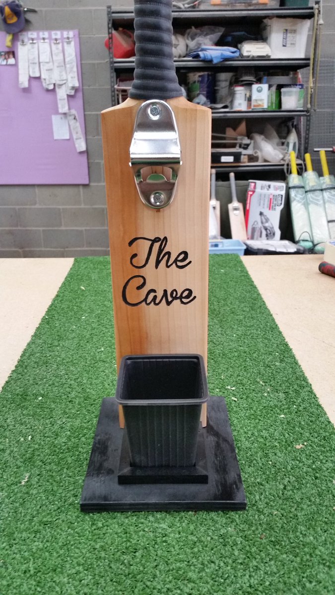 The "Classic opening bat" has been cracking stubbies at cricket clubs all over Melbourne this season. Now, due to popular demand, you can order your own personalised one! Got a birthday coming up and not sure what to get the cricket tragic? Problem solved! #classic
