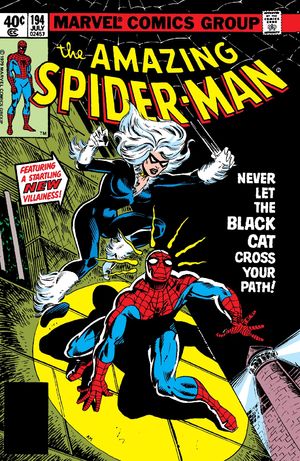 Comix_N_Games's tweet photo. Recommended #Comic - #TheAmazingSpiderMan #194 (1979) - First appearance of #BlackCat (#FeliciaHardy) - #AprilMaye, #BorisKorpse, #BrunoGrainger, #WalterHardy, #EmilGreco - #Marvel #Comics #MarvelComics https://t.co/rSGq03bqQN