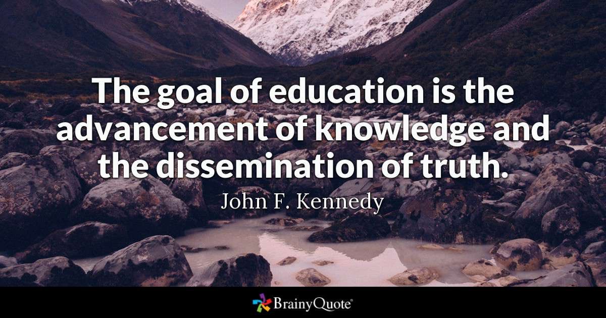 JRSchul92's tweet photo. “The goal of education is the advancement of knowledge and the dissemination of truth” - John F. Kennedy.
With Primary, and secondary sources via history education this goal can be achieved. Understanding the past can help us find truth in the present. #TTls19 https://t.co/5NMqWGAf5I