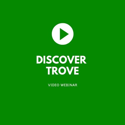 TroveAustralia's tweet image. Kick-start your research for 2019 by watching @nlagovau Discover Trove webinar which shows you how to use our collections. 
youtu.be/40_F-hmx9q8

Freely available!