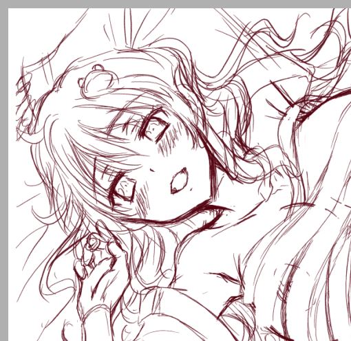 早苗さん描きたい衝動に駆られて描き始めてしまったw 