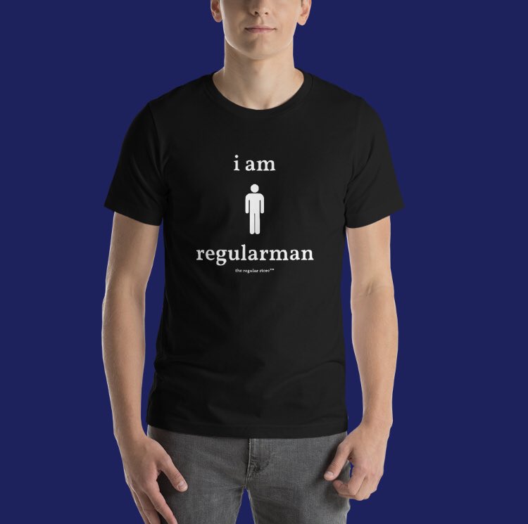 aregularstore's tweet image. It’s a bird! It’s a...oh wait, nope. It’s just #Regularman 😂

#Buynow, only $19.95! 10% #discount #promocode available just use NEWREGULAR2019 at checkout!

&amp;gt; theregularstoreonline.com &amp;lt;

#startup #startups #newbusiness #smallbusiness #smallbiz #regular #mondaythoughts #hustle