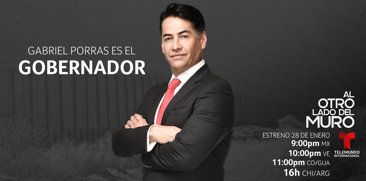 La mejor palabra para describir a <a href="/Gabriel_Porras/">Gabriel Porras</a> es “multifacético”. Disfruta de su talento en #AlOtroLadoDelMuro por #TelemundoInternacional.