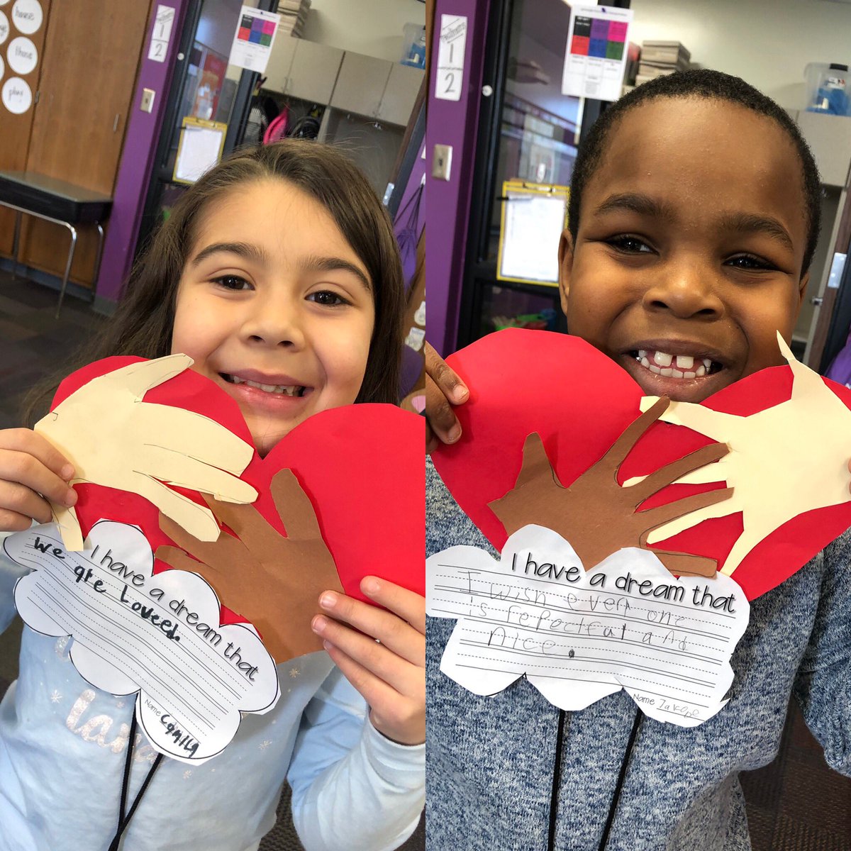 MissSpitzGrade2's tweet photo. We have a dream! #MartinLutherKingJr https://t.co/Iym8OnQLso