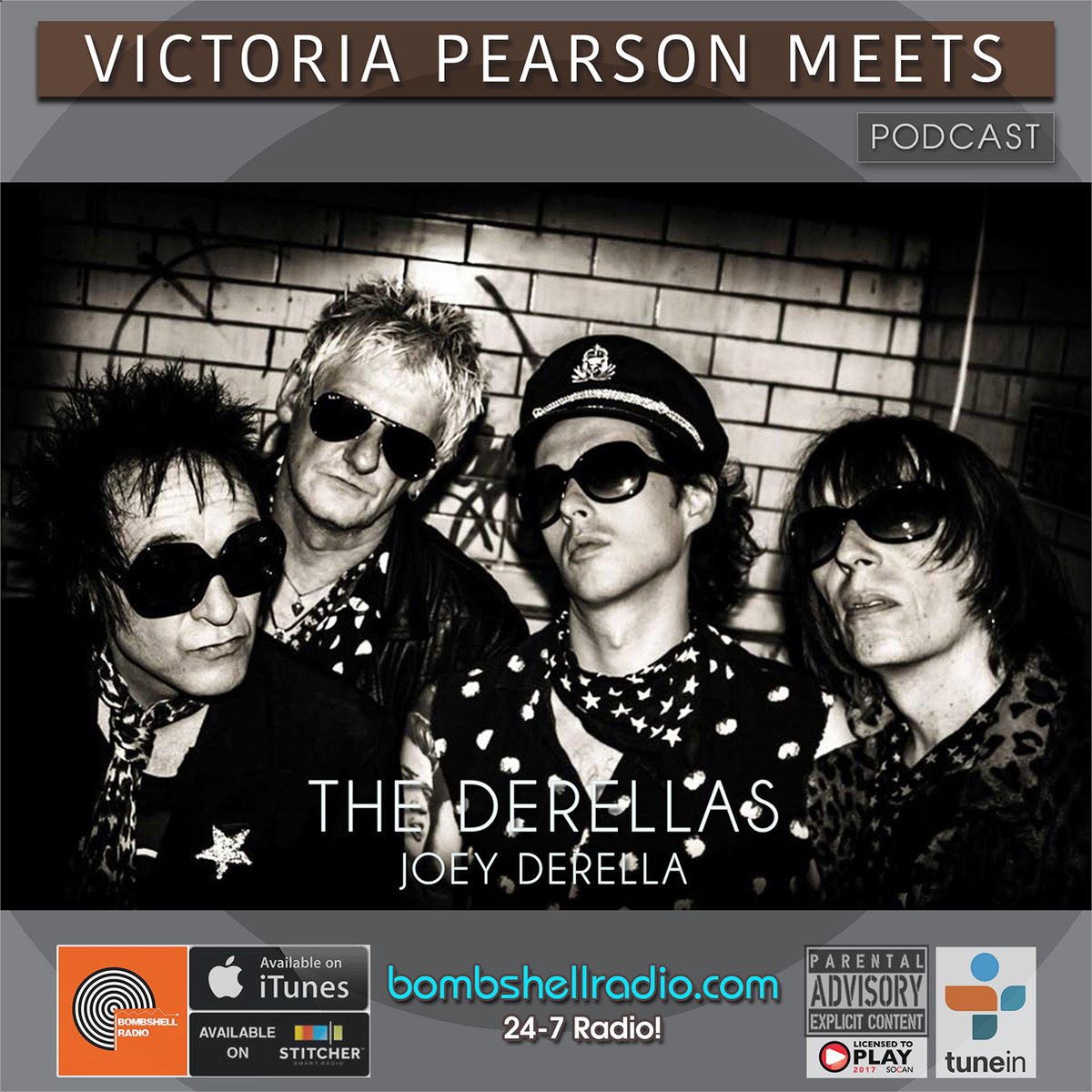 victori11188212's tweet image. Victoria Pearson Meets... Joey DeRella @JoeAMaddox Victoria Pearson chats to Joey DeRella lead singer of Glam Punk band 'The DeRellas' about his music inspirations, his history as a performer with 'The Breakdowns @Bombshell_Radio bombshellradio.com/victoria-pears…