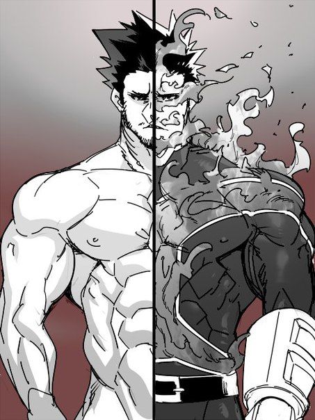 El barón de fuego.
          The flame hero.
                   Endeavor. 🔥