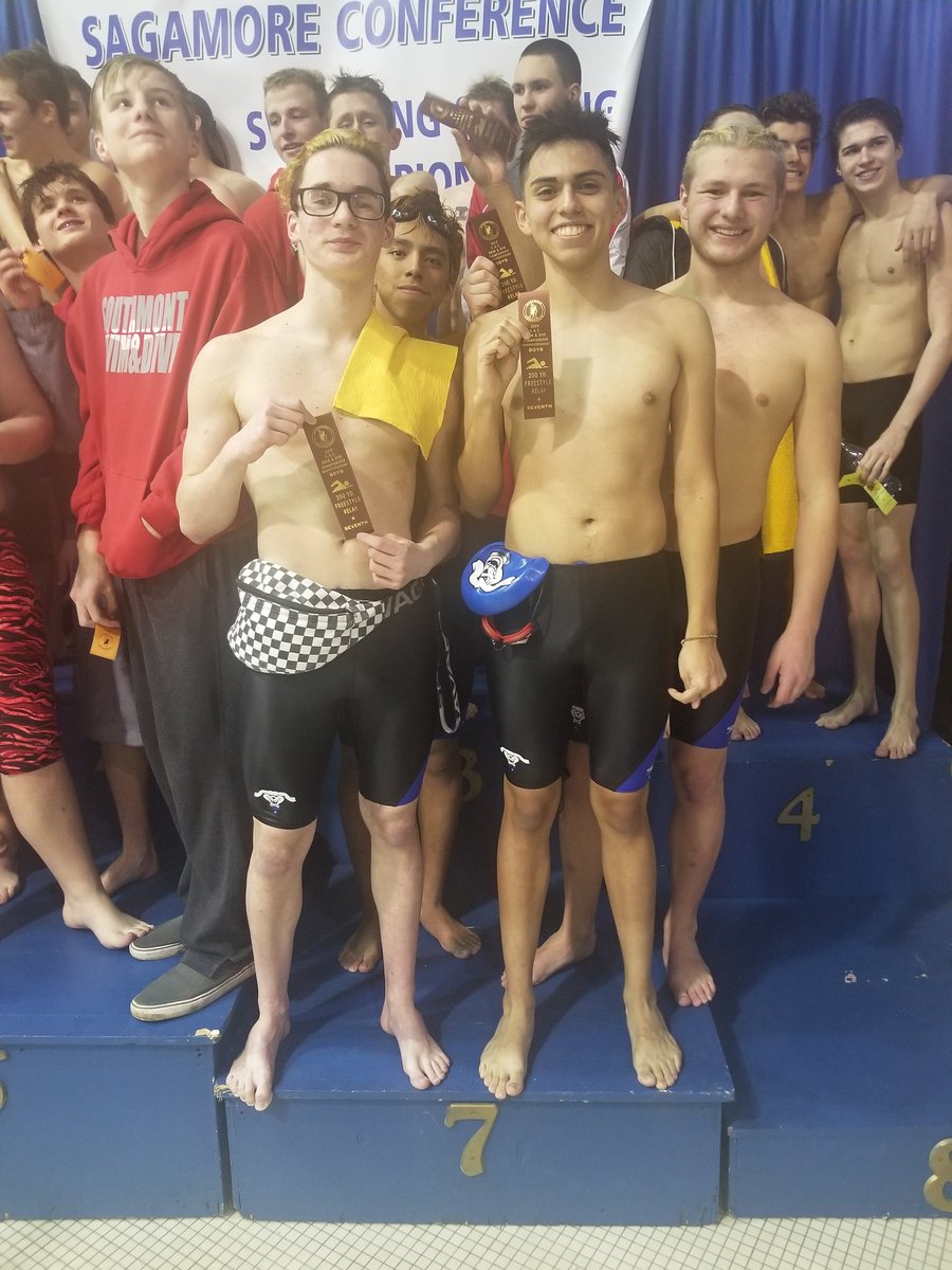 HotDogSwim's tweet photo. Congratulations to Adam Haynes, Joel Sanchez, Antoni Lopez Veloz, and Sebastian Coddington for placing 7th in the 200 yard freestyle relay! https://t.co/HR2mjsJUFM
