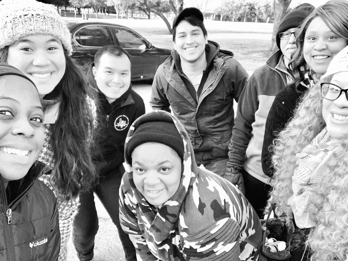 Our AmeriCorp VISTAS got to distribute some “warm packs” to our homeless residents today. Many thanks to <a href="/KDC_Development/">KDC</a> for sponsoring and <a href="/SamsClub/">Sam’s Club</a> for packaging. <a href="/AmeriCorpsVISTA/">AmeriCorps VISTA</a> <a href="/GrowSouth_VISTA/">growSouth VISTA</a> #serviceday #dayonnotoff #growsouthvistas