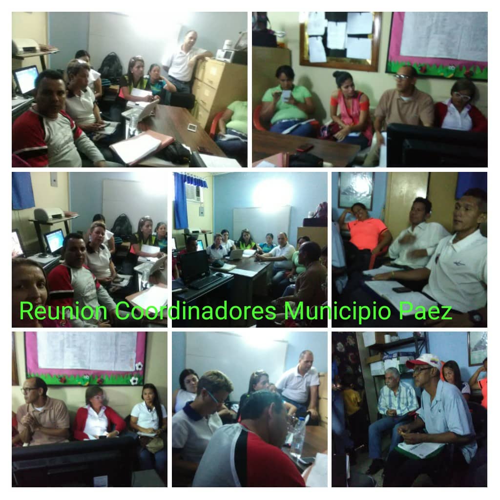 #21Ene Reunión de  Coordinadores Tecnicos y Enlaces Municipales a cargo del Coordinador Municipal Prof. Luis Galeno, afinando detalles de próximas actividades @psuvaristobulo <a href="/especialmppe/">Dir. General de Educ. Especial</a> <a href="/RosangelaOrozco/">Rosangela Orozco</a> <a href="/AlexisCedres2/">Alexis Cedres</a> @ZEPortuguesa <a href="/Div_Ini_Pri_Esp/">Divi. de Niños y Niñas ZET</a> @DivMediaZEP