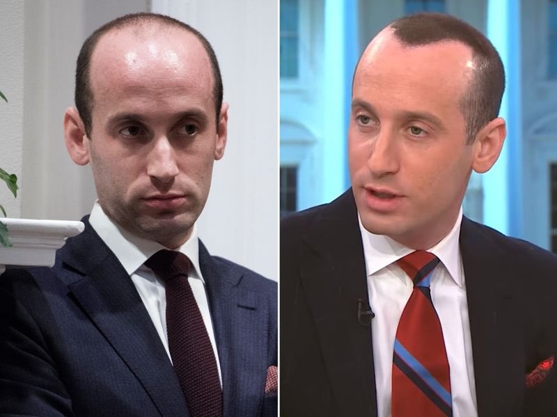 paul_lander's tweet photo. #UnlikelyBreakingNews 
Steven Miller’s hairline sees shadows meaning 6 more weeks of government shutdown https://t.co/8W4VwrUeYV