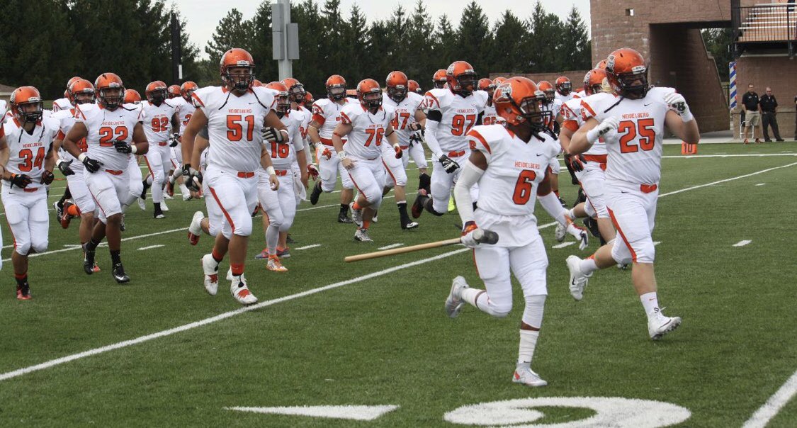 helman_55's tweet photo. Proud to announce that I will be furthering my academic and athletic career at Heidelberg University!  All praise to the man above. #BergGang19 #Blessed https://t.co/T3sjvecMw6