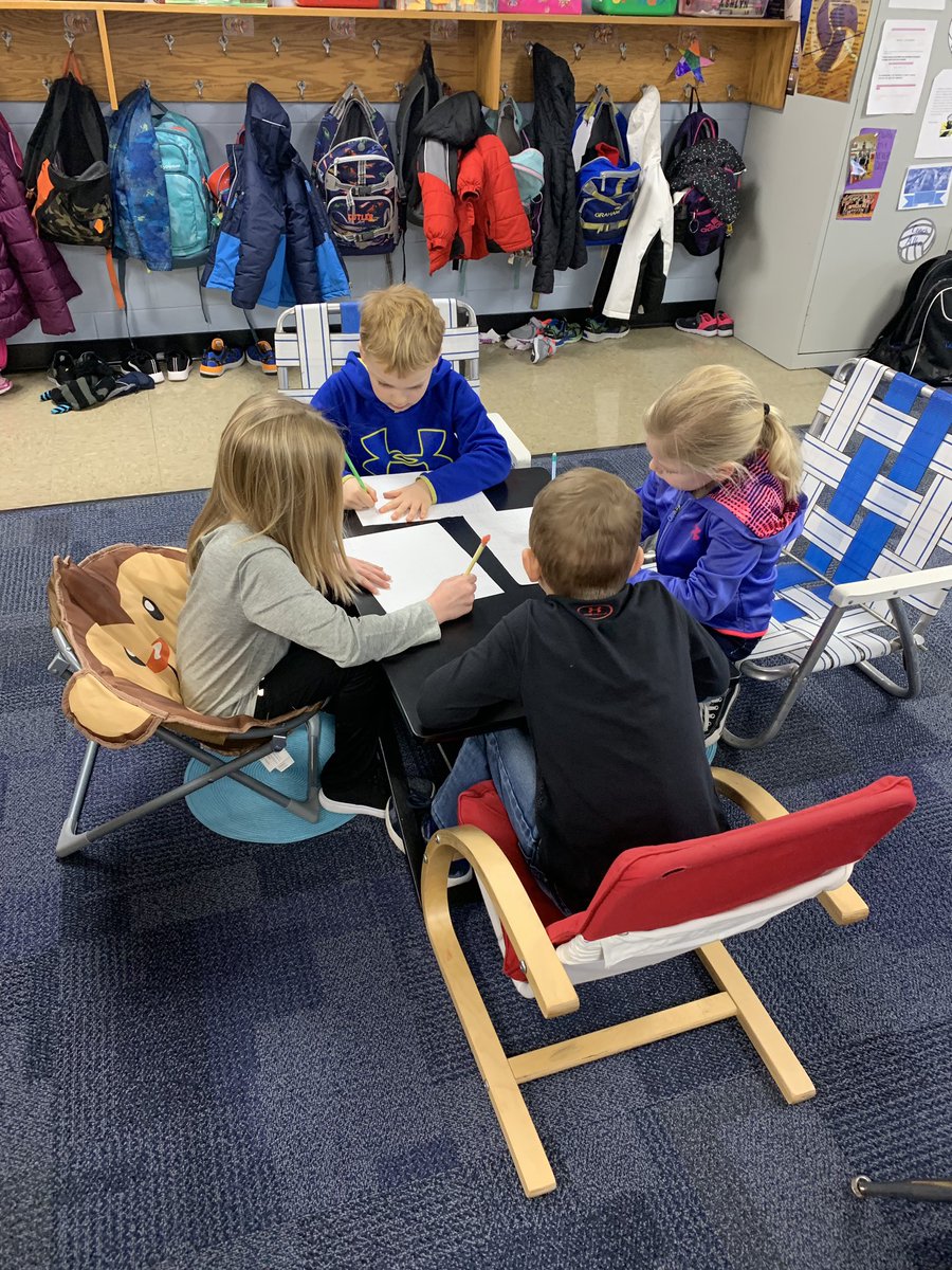 kristiannallen1's tweet image. Flex seating is becoming more natural in our kindergarten room. #bhleads #GrowingLearning