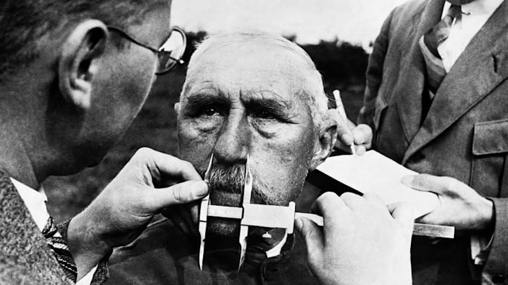 As Horrific As Forced Sterilization In America Was, Nothing Compared To Hitler’s Eugenic Experiments During WWII.However, Hitler Didn’t Come Up With The Concept Of A Superior Aryan Race On His Own, He Referred American Eugenics In 'Mein Kampf', 1934. https://www.history.com/topics/germany/eugenics#section_7