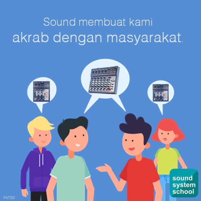 SoundSystemSch's tweet image. Semangat pagi....🤩
Tetap semangat walau cuaca mendung 💭

#soundsystemschool 
#soundtraining 
#soundlive 
#soundwoman 
#soundman 
#soundengineering
#jagomendengarjagoalat