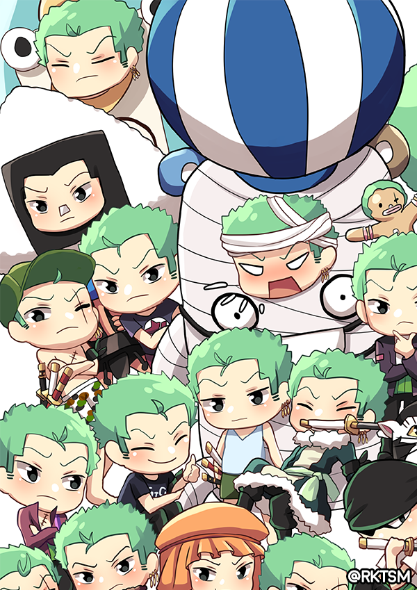 Wangsheng Creamery Comms Can You Guess Them All Onepiece Roronoa Zoro Roronoazoro ロロノア ロロノア ゾロ ゾロ ワンピース